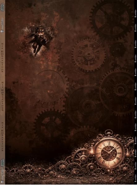 Sir Emberclock - 2 m - Paneel - French Terry